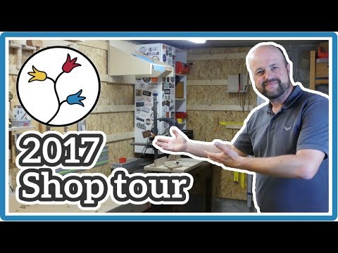 WOODWORKING SHOP LAYOUT – Shop Tour 2017 | DIY workshop ideas