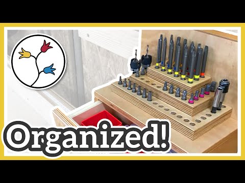 SCREW BIT ORGANIZER – Simple and useful screw bit pyramid