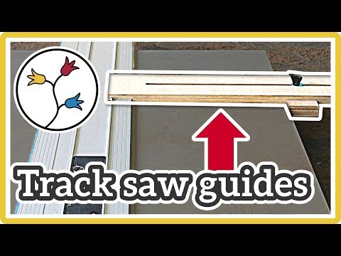 TRACK SAW parallel guides: YOU NEED THIS for easy repeatable cuts