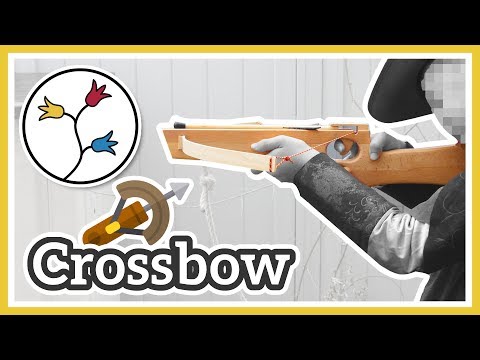 HOMEMADE KIDS CROSSBOW – DIY KIDS CROSSBOW