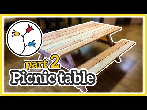 YOU can make this DIY picnic table – How-to (part 2 of 2)