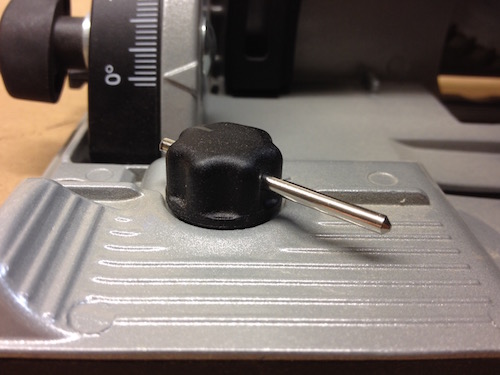 Bosch Tauchsäge Einstellung des Spiels