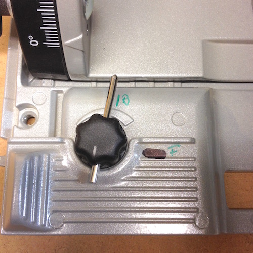 Bosch Tauchsäge Einstellung des Spiels