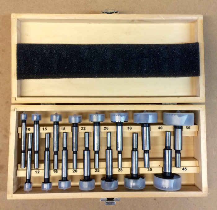 Bohrer in der Aufbewahrungsbox