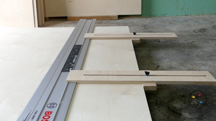 Anschlagschienen für die Tauchsäge